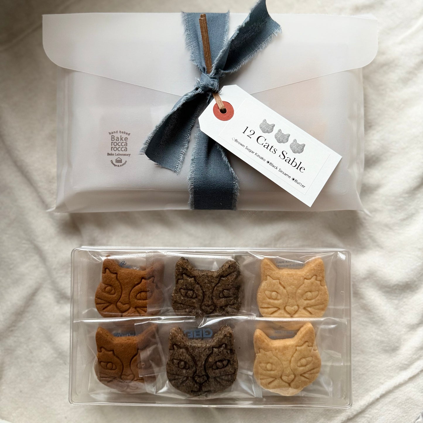 【12匹の猫】 3種のサブレBOX