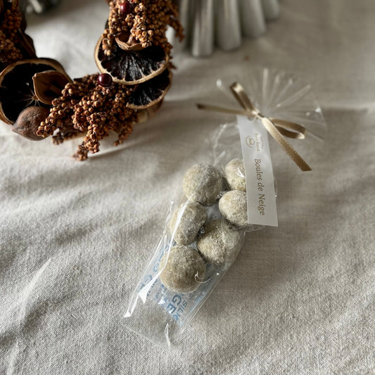 【茎ほうじ茶＆クルミと甜菜糖】Boule de Neige