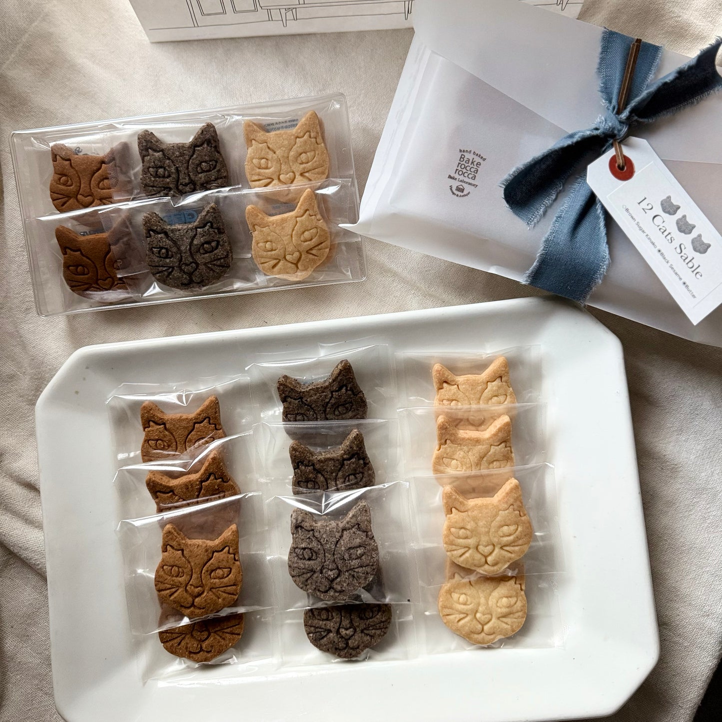 【12匹の猫】 ３種のサブレBOX